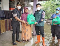 Wabup Subandi Sidak Genangan Air yang Melanda Empat Desa di Kecamatan Porong