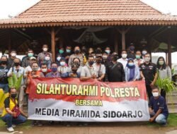 Jalin Sinergitas bersama Awak Media, Polresta Sidoarjo Gelar Ngopi Bareng Piramida
