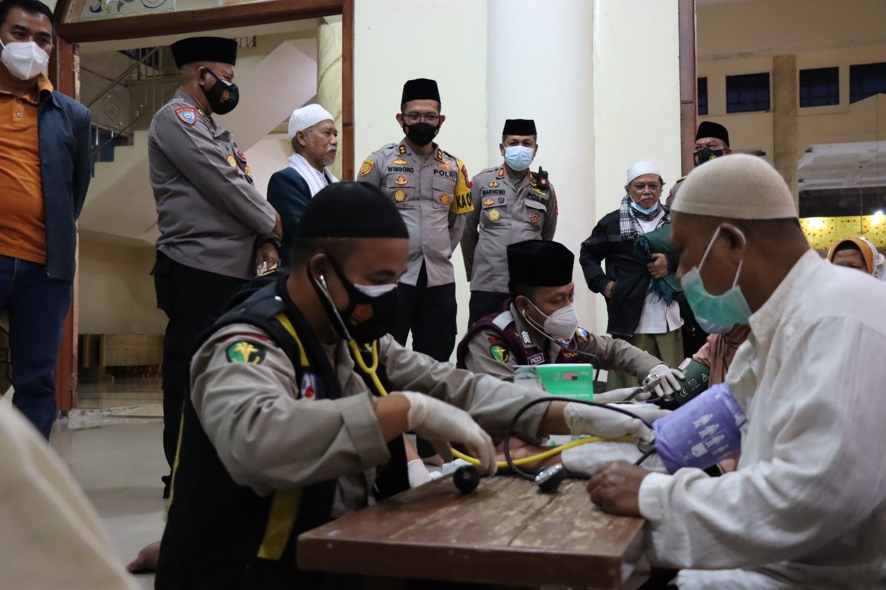 Jalin Sinergitas untuk Harkamtibmas dan Penanganan Covid-19,Kapolres Bondowoso Luncurkan Program SULING