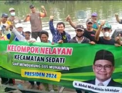 Deklarasi di atas perahu, Kelompok Nelayan Sedati Sidoarjo Dukung Cak Imin presiden