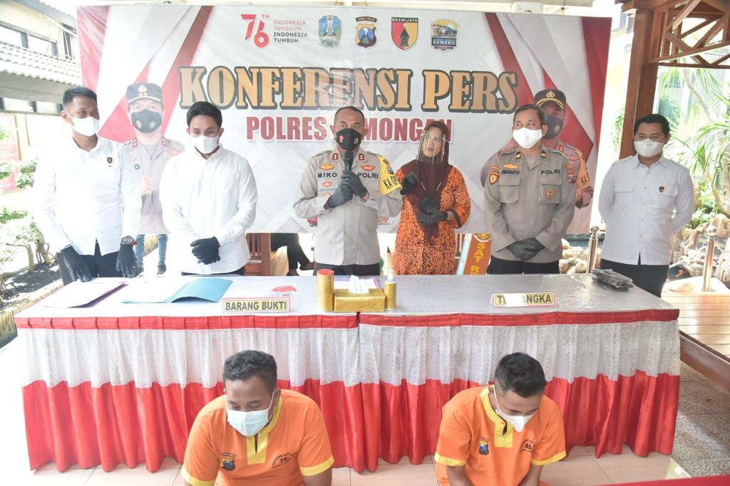 Polres Lamongan Ungkap Kasus Pemblokiran Jalan Ngimbang yang Dilakukan Pesilat
