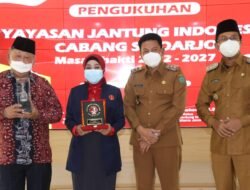 Istri Wakil Bupati Sidoarjo Dikukuhkan Sebagai Ketua YJI Periode 2022-2027
