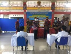 Koramil 0815/05 Gedeg Bersama Forpimka Pantau Ujian Perangkat Desa Gempolkrep