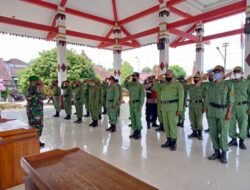 Sinergi Koramil Gondang – Forpimka Bekali & Latih Satuan Linmas