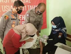 Kejar 100% Akselerasi Vaksinasi Anak, Polresta Mojokerto Optimis Bisa Terpenuhi