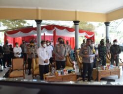 Wakapolda Jatim Apresiasi Capaian Vaksinasi Sidoarjo