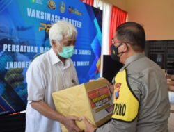 Wakapolda Jatim Apresiasi Capaian Vaksinasi Sidoarjo