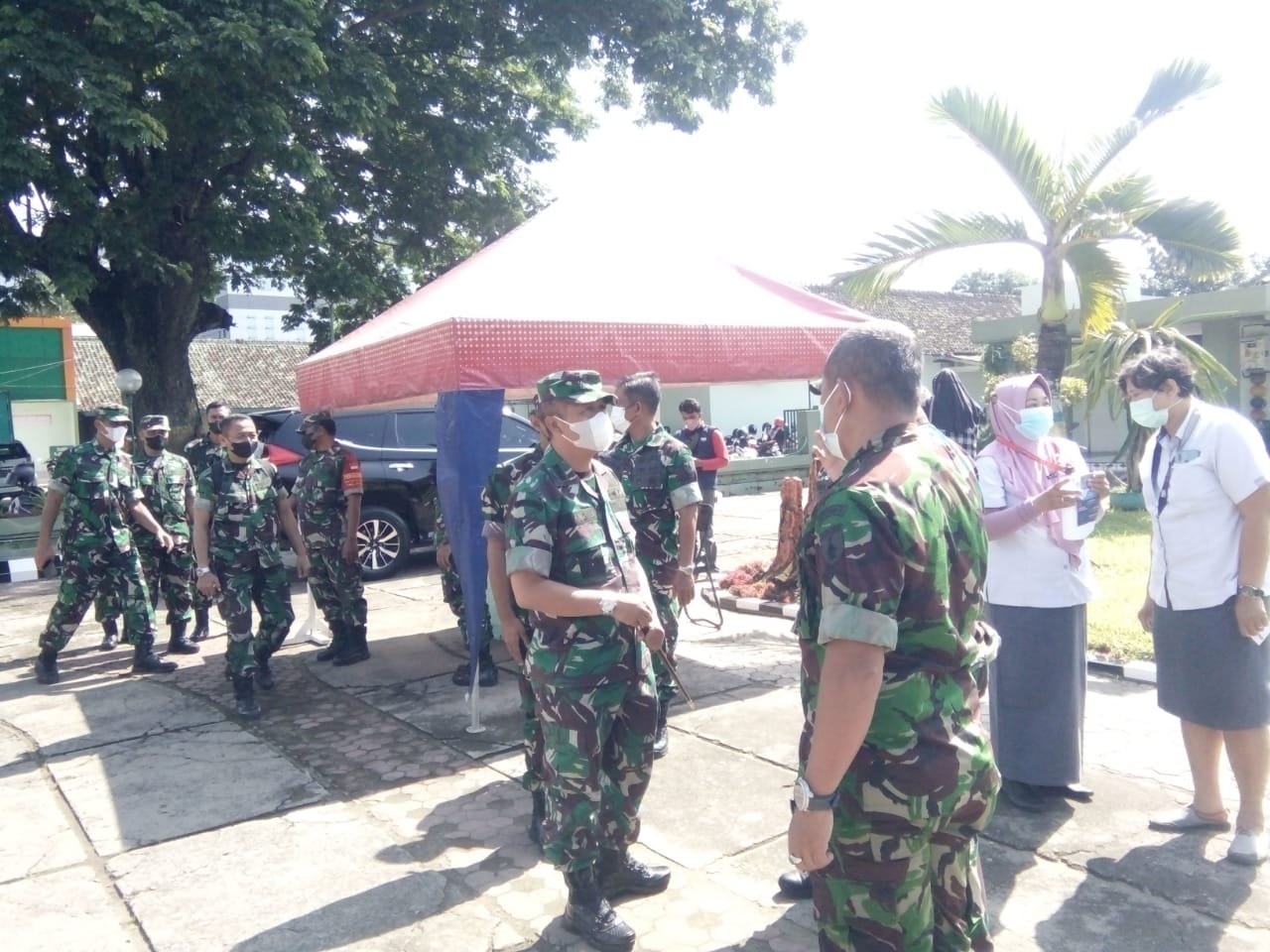 Danrem 082/CPYJ Melanjutkan Kunker di Wilayah Kodim 0809/Kediri