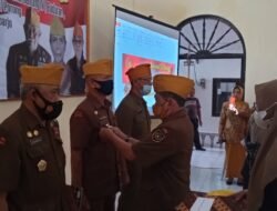 Pelantikan Ketua Dan Pengurus Ranting Oleh Ketua DPC LVRI Kabupaten Sidoarjo Berjalan Dengan Khidmat