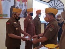 Pelantikan Ketua Dan Pengurus Ranting Oleh Ketua DPC LVRI Kabupaten Sidoarjo Berjalan Dengan Khidmat