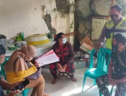 Koramil Trawas Bersama Satgas Covid-19 Gencarkan Tracing