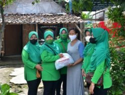 Jum’at Berkah Kodim 0815/Mojokerto Sasar Puluhan Warga Magersari