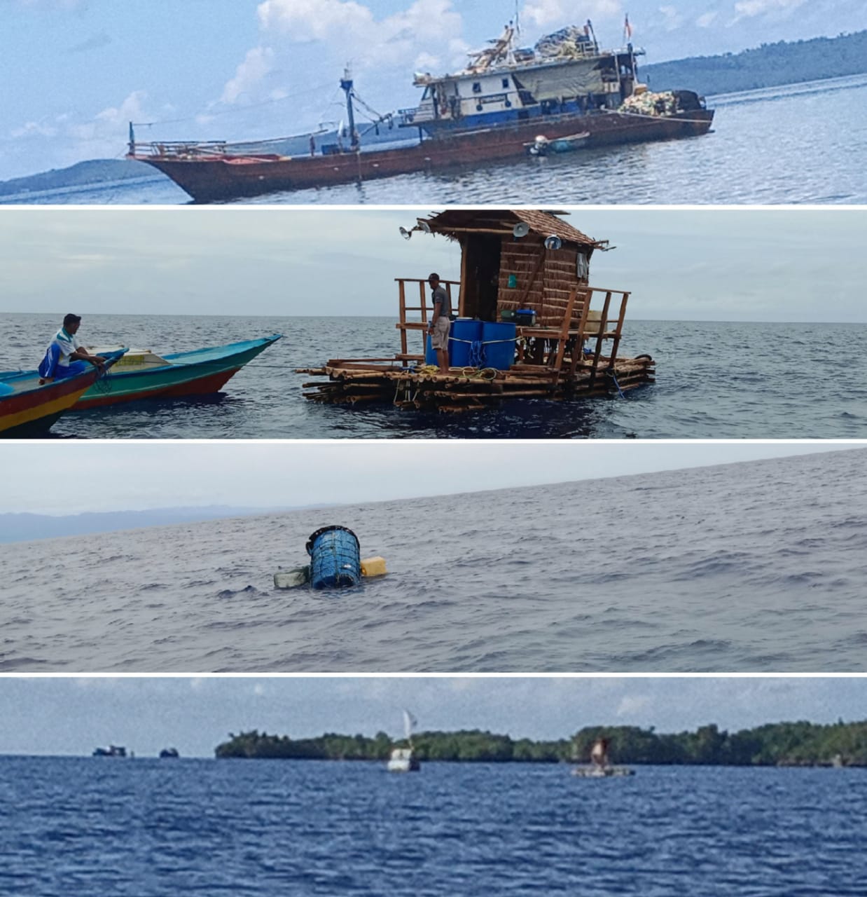Masyarakat Desak Polairud Hasel Tangkap Kapal Nelayan Bitung dan Sorong di Pulau Obi