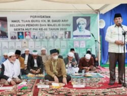 Hadiri Haul KH. M. Daud Arief, Bupati Anwar Sadat Ucapkan Selamat HUT PHI Ke-86