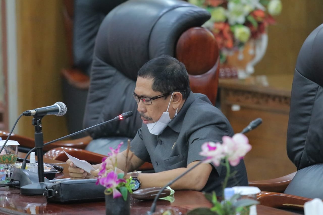 DPRD Tanjab Barat Gelar Rapat Paripurna Penyampaian Laporan Reses Masa Sidang II Tahun 2021-2022