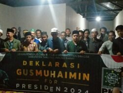 Ketua Fraksi PKB DPRD Tanjabbar Bersama Jajaran DPC PKB Deklarasikan Muhaimin Capres 2024