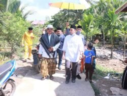 Bupati Anwar Sadat Lakukan Safari jum’at di Masjid Baiturrahman Desa Tungkal IV