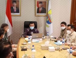 Wabup Hairan Hadiri Rapat Tindak Lanjut Permohonan Audiensi PI 10 %