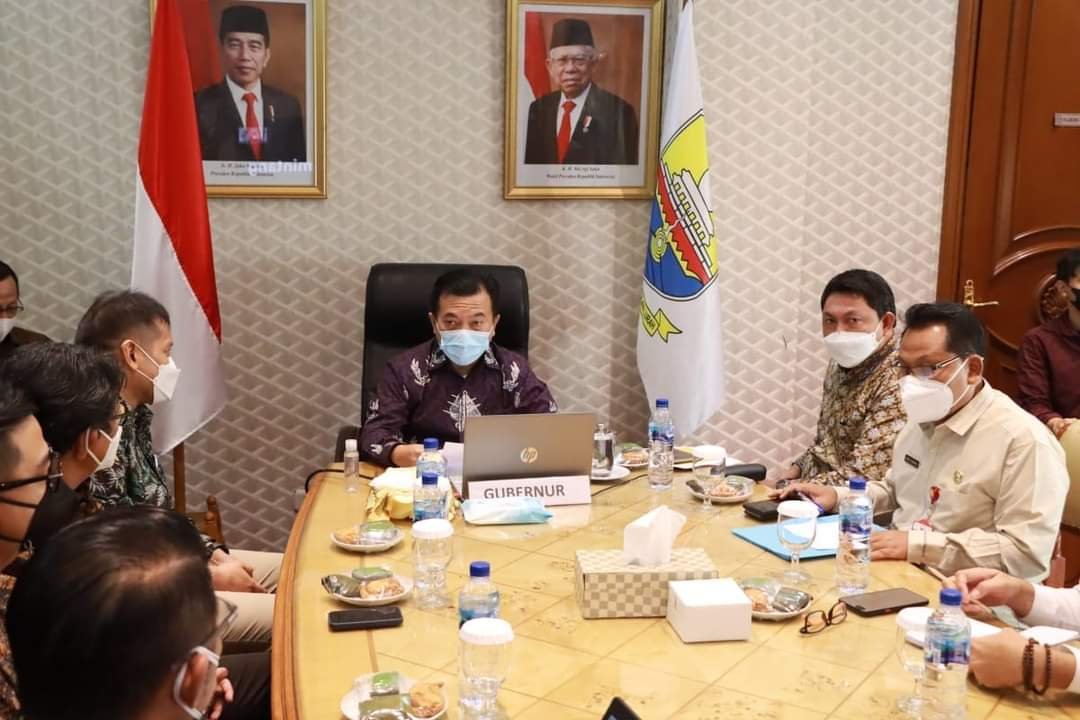 Wabup Hairan Hadiri Rapat Tindak Lanjut Permohonan Audiensi PI 10 %