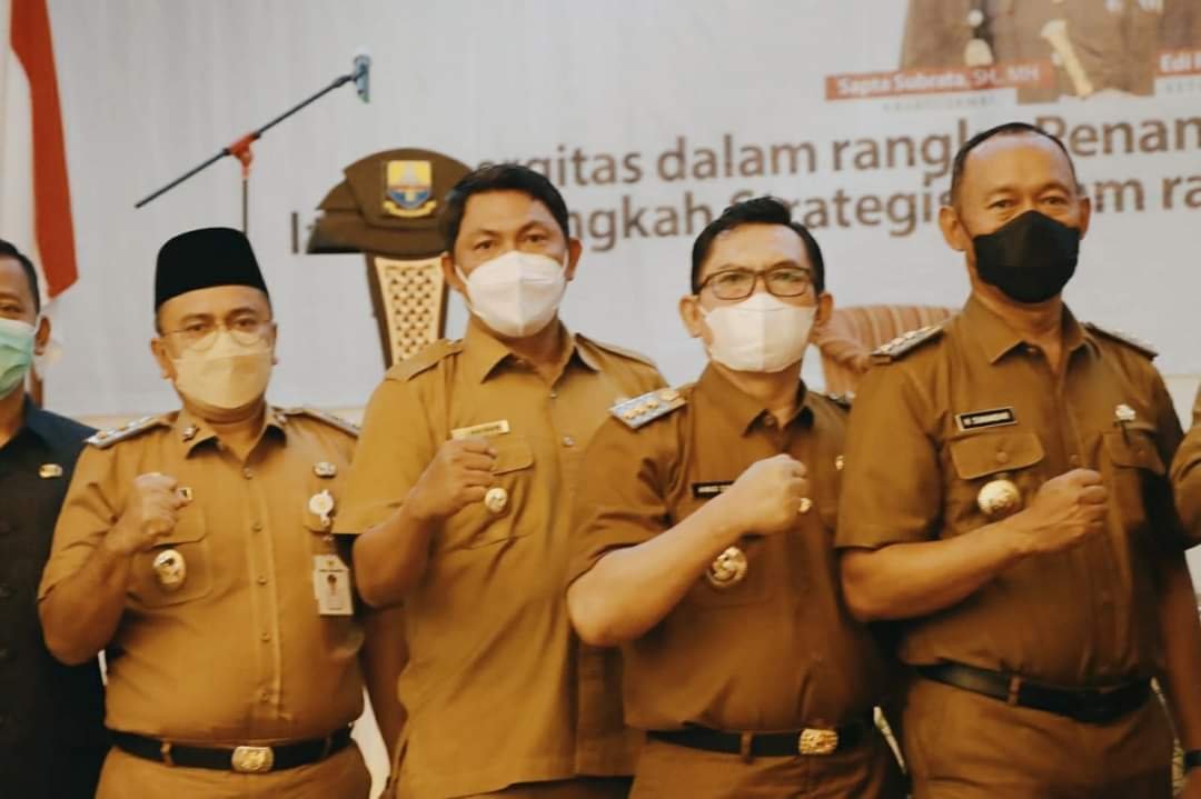 Wabup Hairan Hadiri Rakor Forkopimda se-Provinsi Jambi