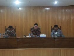 Wabup Hairan Pimpin Rapat Persiapan Pelaksanaan TC Kafilah MTQ Tanjabbar