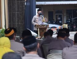 Kapolresta Sidoarjo Resmikan Mushola Al Wahyu Polsek Tanggulangin