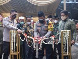 Kapolresta Sidoarjo Resmikan Mushola Al Wahyu Polsek Tanggulangin