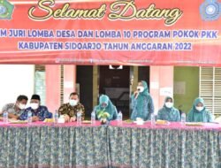6 Desa Terpilih Mengikuti Lomba 10 Program Pokok PKK Kabupaten Sidoarjo