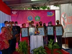 Puncak Peringatan HUT BNN RI 20 Tahun Mengabdi Menuju Indonesia Bersinar Bersama Forkopimda Sidoarjo