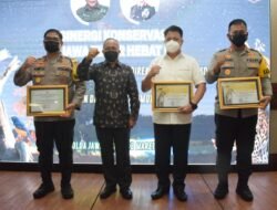 Ungkap Perdagangan Satwa Dilindungi, Polda Jatim dan Polresta Sidoarjo Terima Penghargaan Dirjen KSDAE
