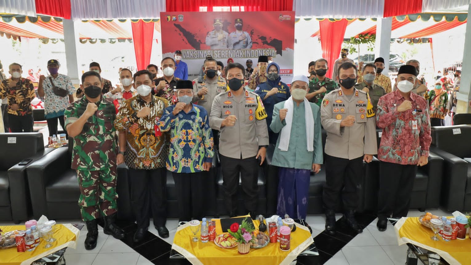 34.690 vaksin Presisi di 86 titik hari ini dilaksanakan di Jatim