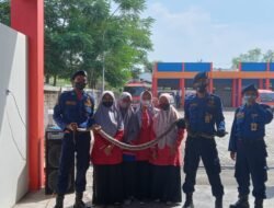 Pos DAMKAR Unit Krian Mendapatkan Kunjungan Dari KB RA ISLAM TERPADU AN NISA Kemasan Krian