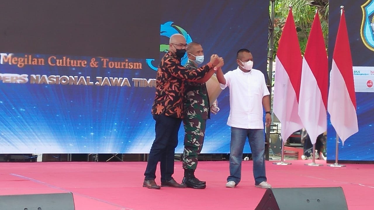 Danrem 082/CPYJ Hadiri Peringatan Hari Pers Nasional