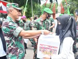 Alumni Akmil 92 Bakti Sosial 30 Tahun Pengabdian Bagikan Ribuan Paket Sembako