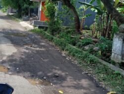 Lambatnya Dinas Pekerjaan Umum Dalam Menangani masalah Jalan Di Dusun Unengan Dan Dusun Menunggal Kecamatan Pungging Kabupaten Mojokerto