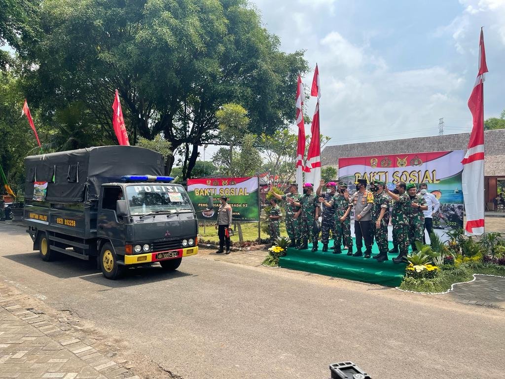 30 Tahun Pengabdian Akabri 1992 Persada, Gelar Baksos dan Tanam Pohon di Mojokerto