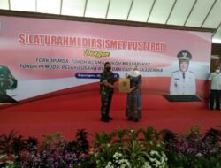 Kasrem 082/CPYJ Dampingi Tim Aspuantap Pusterad Silahturahmi Di Pemkab Bojonegoro