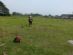 Kepala Desa Dan Panitia Sudah Mempersiapkan Penataannya Di Lapangan