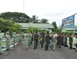 Pangdam XVI/Pattimura Dan Rombongan Tiba Dibumi Saruma, Berikan Pengarahan Personil Kodim 1509/Labuha