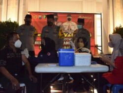 Kapolresta Sidoarjo: Vaksinasi Booster Terus Dimasifkan Selama Ramadhan