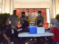 Kapolresta Sidoarjo: Vaksinasi Booster Terus Dimasifkan Selama Ramadhan