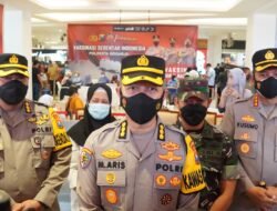 Irwasda Polda Jatim Ikuti Zoom Meeting Vaksinasi Serentak di Sidoarjo