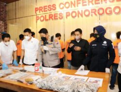 Polres Ponorogo Tetapkan Tujuh Tersangka Kasus Petasan Meledak