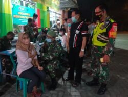 Vaksin Mobile Kodim 0815/Mojokerto Sasar Warga Magersari