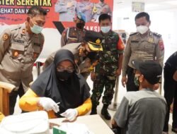 Kapolresta Sidoarjo Ikuti Zoom Meeting Vaksinasi Serentak Dipimpin Wakapolri