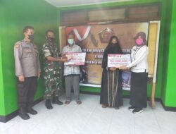 Koramil 0816/07 Kecamatan Krembung Kabupaten Sidoarjo Melaksanakan Giat Pembagian BTPKLW-TNI Tahun 2022