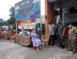 Vaksin Mobile Kodim 0815/Mojokerto Singgahi Wisata Taman Ghanjaran