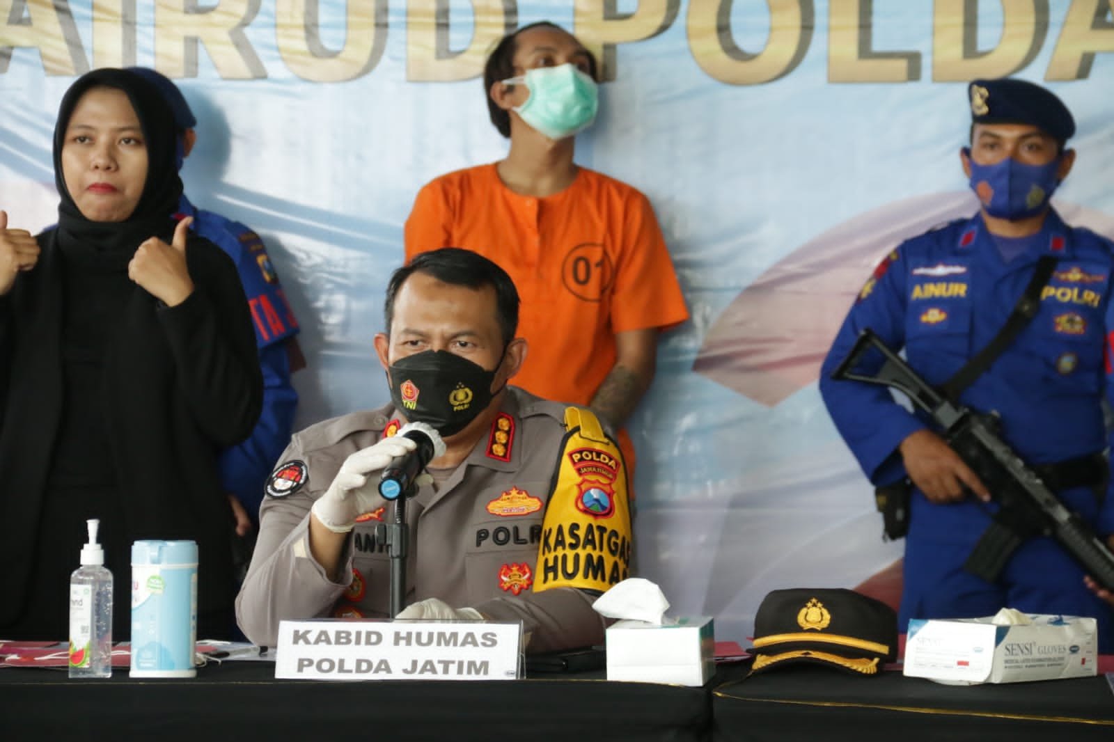 Polda Jatim Bongkar Sindikat Pengedar Narkoba Jaringan Jawa-Bali