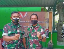 Kasdim 0816 Sidoarjo Tindaklanjuti Kegiatan BTPLKWN Di Koramil 0816/07 Kecamatan Krembung Kabupaten Sidoarjo