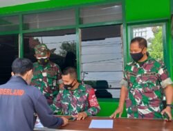 Kasdim 0816 Sidoarjo Tindaklanjuti Kegiatan BTPLKWN Di Koramil 0816/07 Kecamatan Krembung Kabupaten Sidoarjo